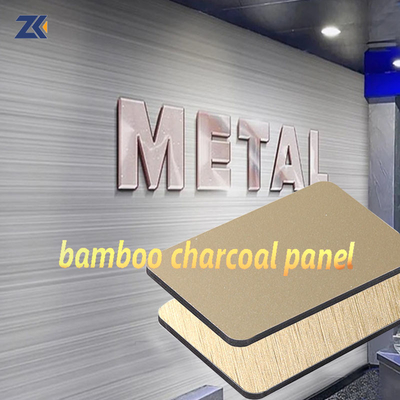 Qualità Pannello in fibra di carbone di bambù in PVC da 5 mm e 8 mm impermeabile e resistente all'umidità Fabbrica