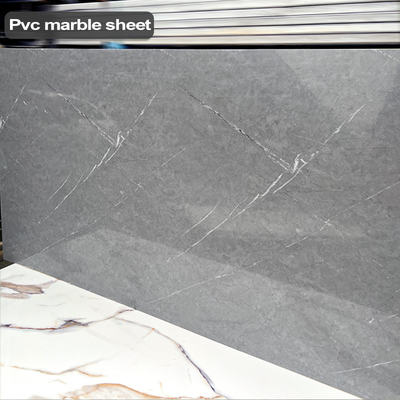 Qualità Decorazione mboo Veneer di legno di carbone Moderno di lusso PVC lamiera di marmo Fabbrica