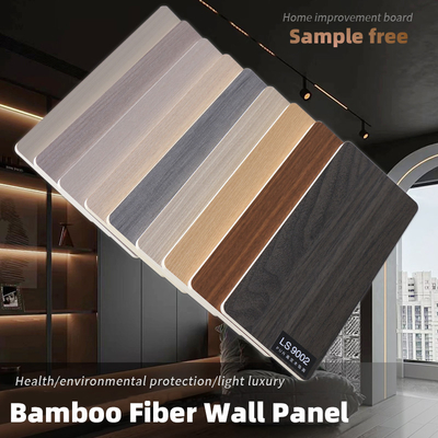 Qualità fonoassorbente moderno di bambù decorativo 8mm dei pannelli di parete della fibra di 5mm Fabbrica